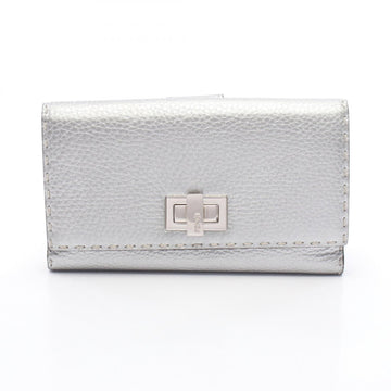 Fendi Peekaboo Selleria Bifold Leather