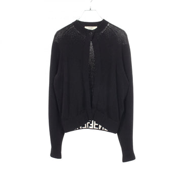 Fendi Knit Cardigan Rayon Black #38