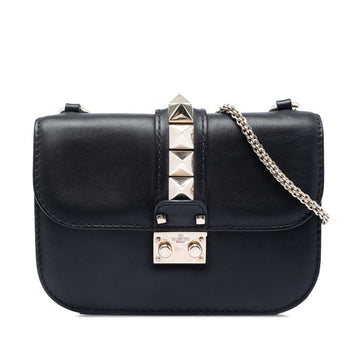 Valentino Small Leather Rockstud Glam