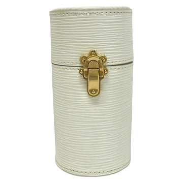 Louis Vuitton Travel Case Ml) White Epi