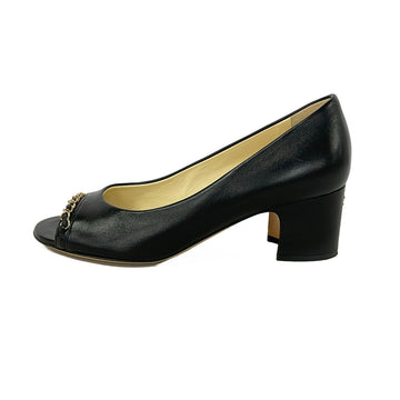 Chanel Black Lambskin Women's Pumps