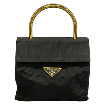 Prada Black Nylon Handbag