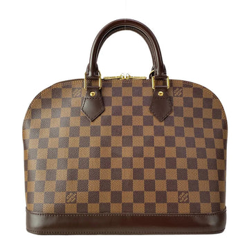 Louis Vuitton Alma Ebene Damier Handbag