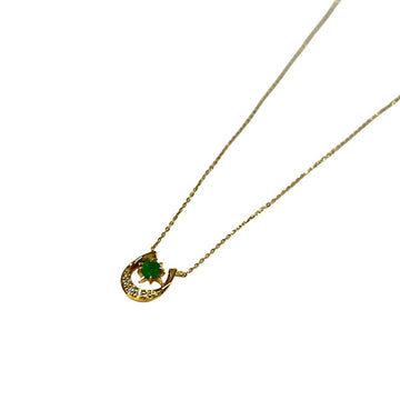 Star Jewelry 18K Yellow Gold Green