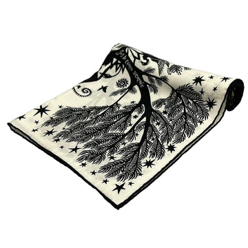 Hermes Carre Geant/Carres White Black