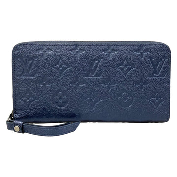 Louis Vuitton Zippy Wallet Navy Nacre