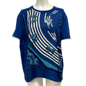 Hermes Navy Light Blue Multi [Outer