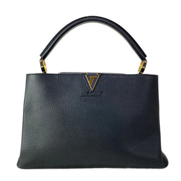 Louis Vuitton Capucines Mm Noir Handbag