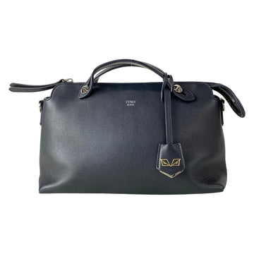 Fendi By The Way Black Leather Handbag