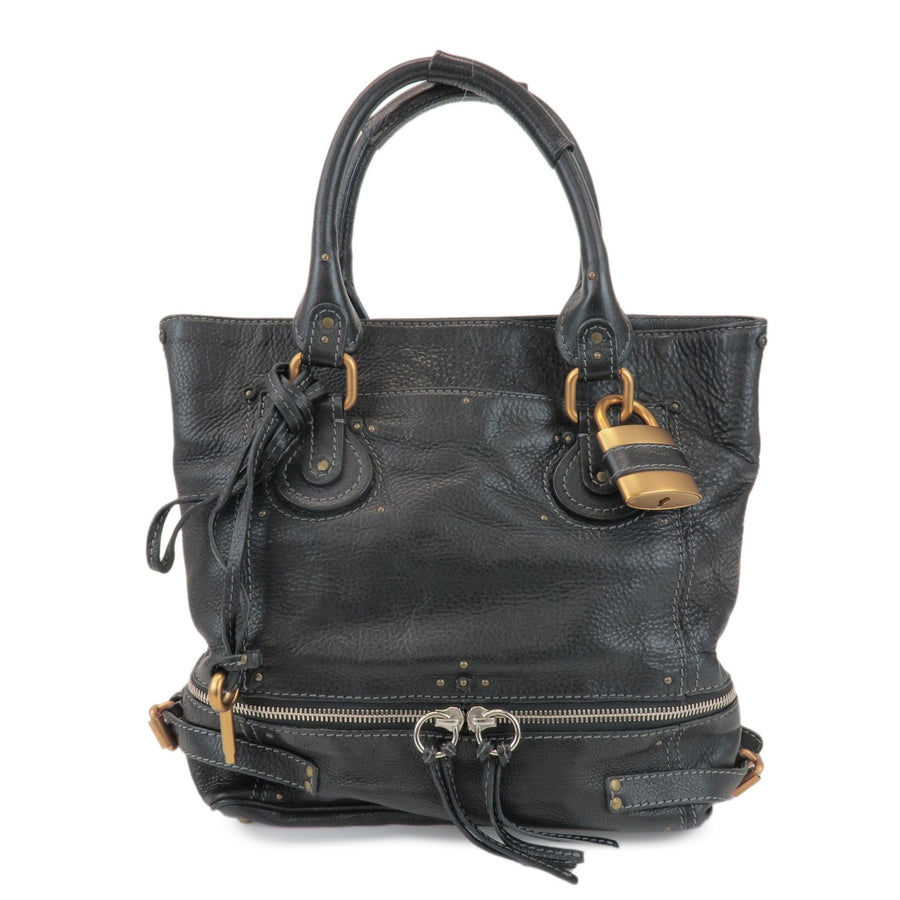Chloe Paddington Leather Tote Bag Hand