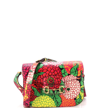 Gucci Horsebit Shoulder Bag Printed