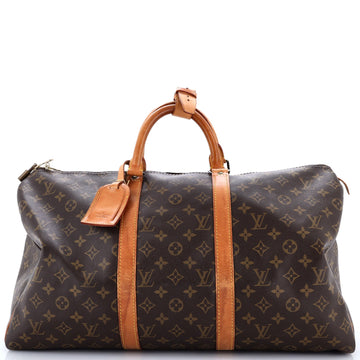Louis Vuitton Keepall Bag Canvas 50