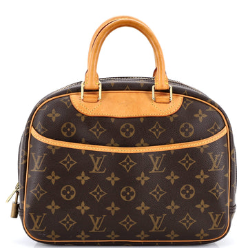 Louis Vuitton Trouville Handbag Canvas