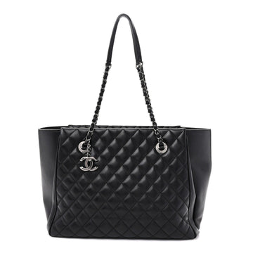 Chanel Lambskin Quilted Shopping Tote