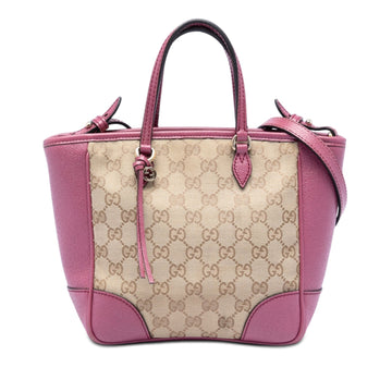 Gucci Small Gg Canvas Bree Satchel Pre-
