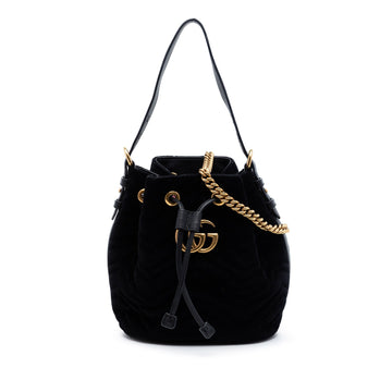 Gucci Gg Marmont 2.0 Matelasse Velvet