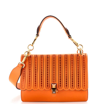 Fendi Kan I Bag Laser Cut Leather Small