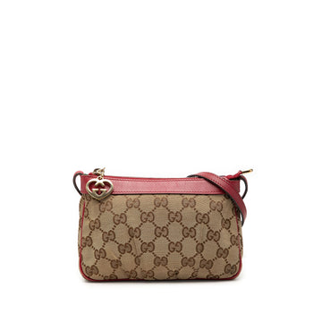 Gucci Gg Canvas Lovely Crossbody Pre-