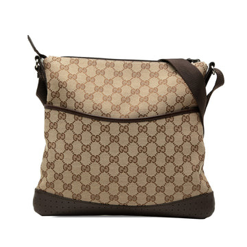 Gucci Gg Canvas Crossbody Pre-Loved Bag