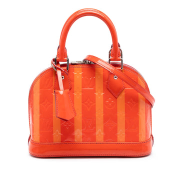 Louis Vuitton Vernis Rayures Alma Bb