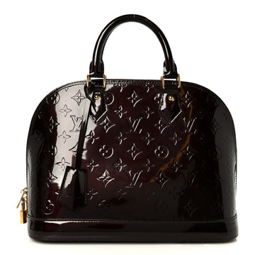Louis Vuitton Vernis Alma Pm Amarante