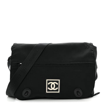 Chanel Nylon Sport Cc Messenger Black