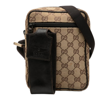 Gucci Gg Canvas Crossbody Pre-Loved Bag