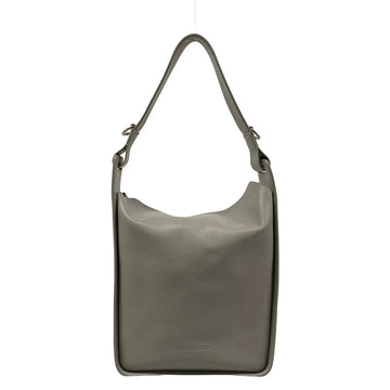 Balenciaga North-South Gray Leather