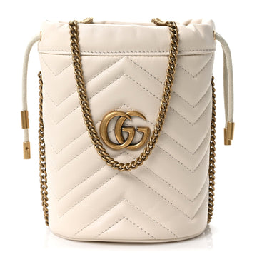 Gucci Calfskin Matelasse Mini Gg Marmont