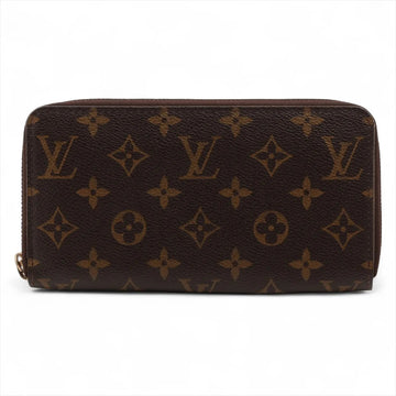 Louis Vuitton Zippy Wallet Brown Zip
