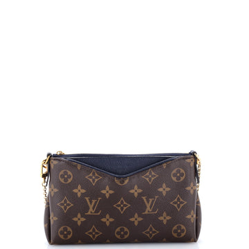 Louis Vuitton Pallas Clutch Canvas With