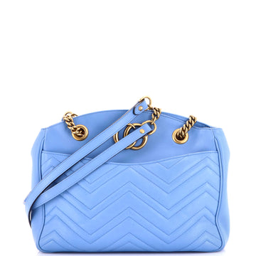 Gucci Gg Marmont Chain Tote Matelasse