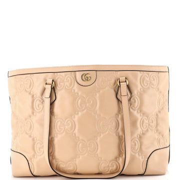 Gucci Ophidia Open Tote Gg Matelasse