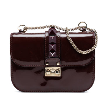Valentino Small Patent Rockstud Glam