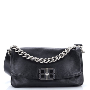 Balenciaga Bb Soft Flap Bag Leather