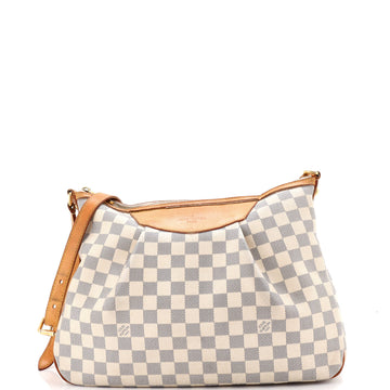 Louis Vuitton Siracusa Handbag Damier Mm