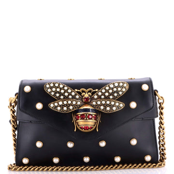 Gucci Broadway Pearly Bee Shoulder Bag