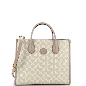 Gucci Interlocking G Tote Gg Coated