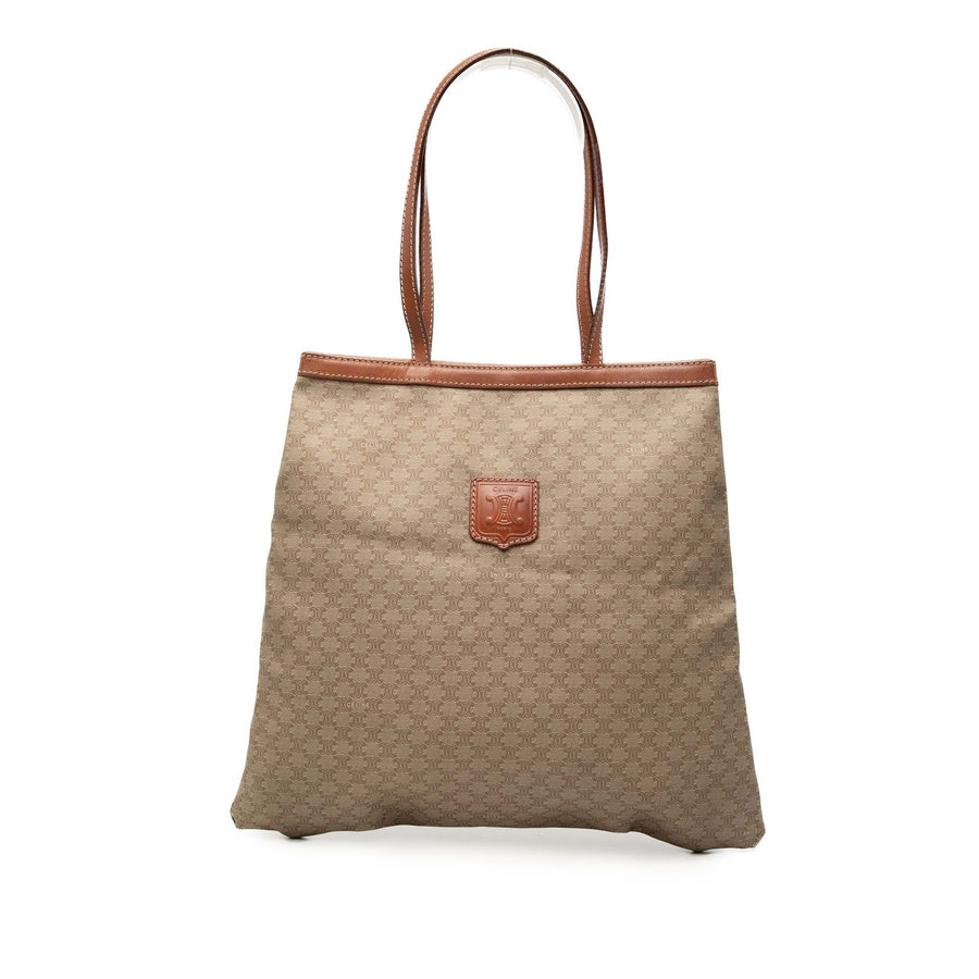 Celine Macadam Coated Canvas Tote Pre-