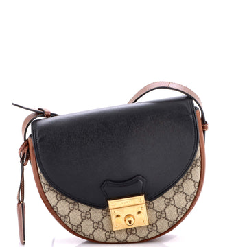 Gucci Padlock Saddle Shoulder Bag Gg