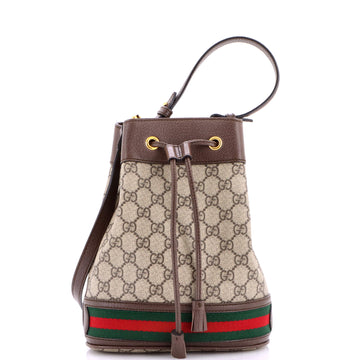 Gucci Ophidia Bucket Bag Gg Coated
