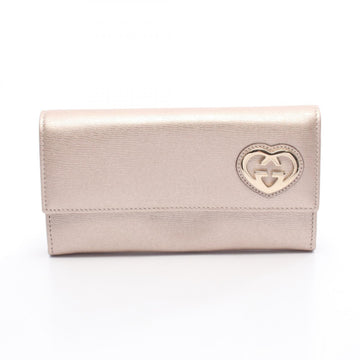 Gucci Lovely Bifold Long Wallet Leather