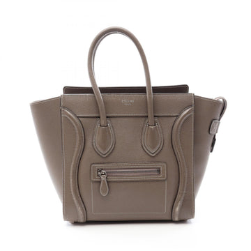 Celine Luggage Micro Shopper Tote Bag