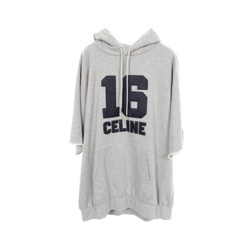 Celine 16-Patch Oversized Hoodie Cotton