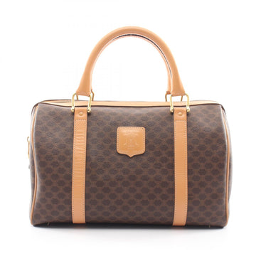 Celine Macadam Handbag Canvas Leather