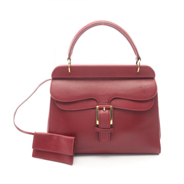 Gucci With Porch Handbag Leather
