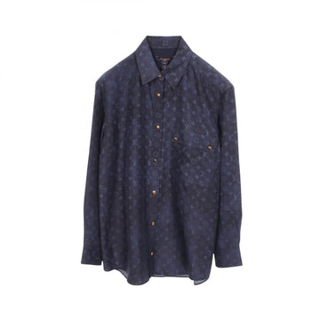 Louis Vuitton Print Long Sleeve Shirt