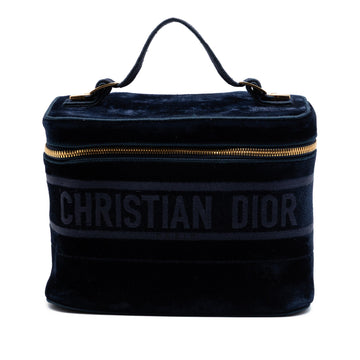 Dior Embroidered Velvet Travel Vanity