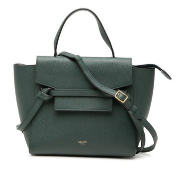 Celine Nano Grained Calfskin Belt Bag