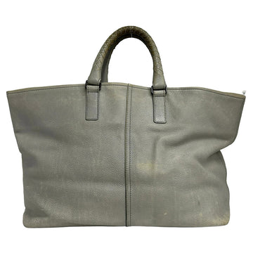 Bottega Veneta Light Gray Leather Tote